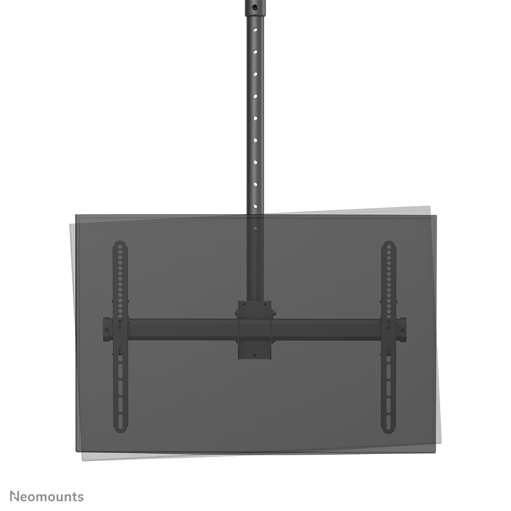 Neomounts CL35-440BL16XL Soporte de techo para monitor/TV 37-70" - alt. 250-300 cm